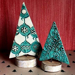 * SOLD *   "Jingle Bell" SALE!  Pine Trees